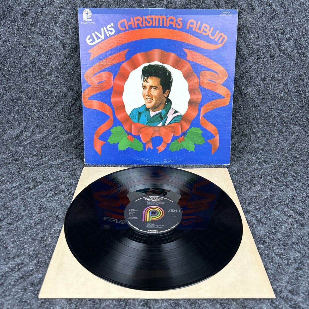 Elvis Presley – Elvis' Christmas Album Vinyl, LP 1977 Pickwick – CAS-2428